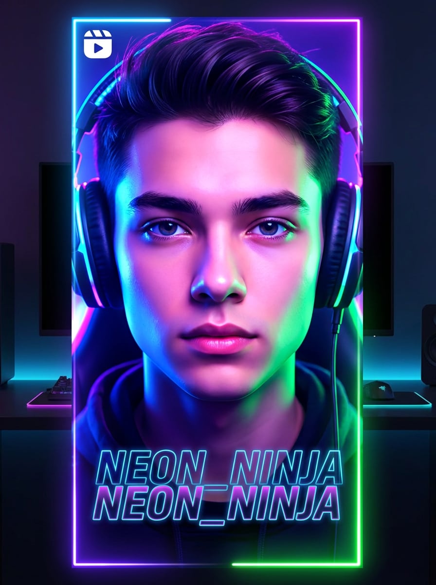 TikTok AI Glow Filter