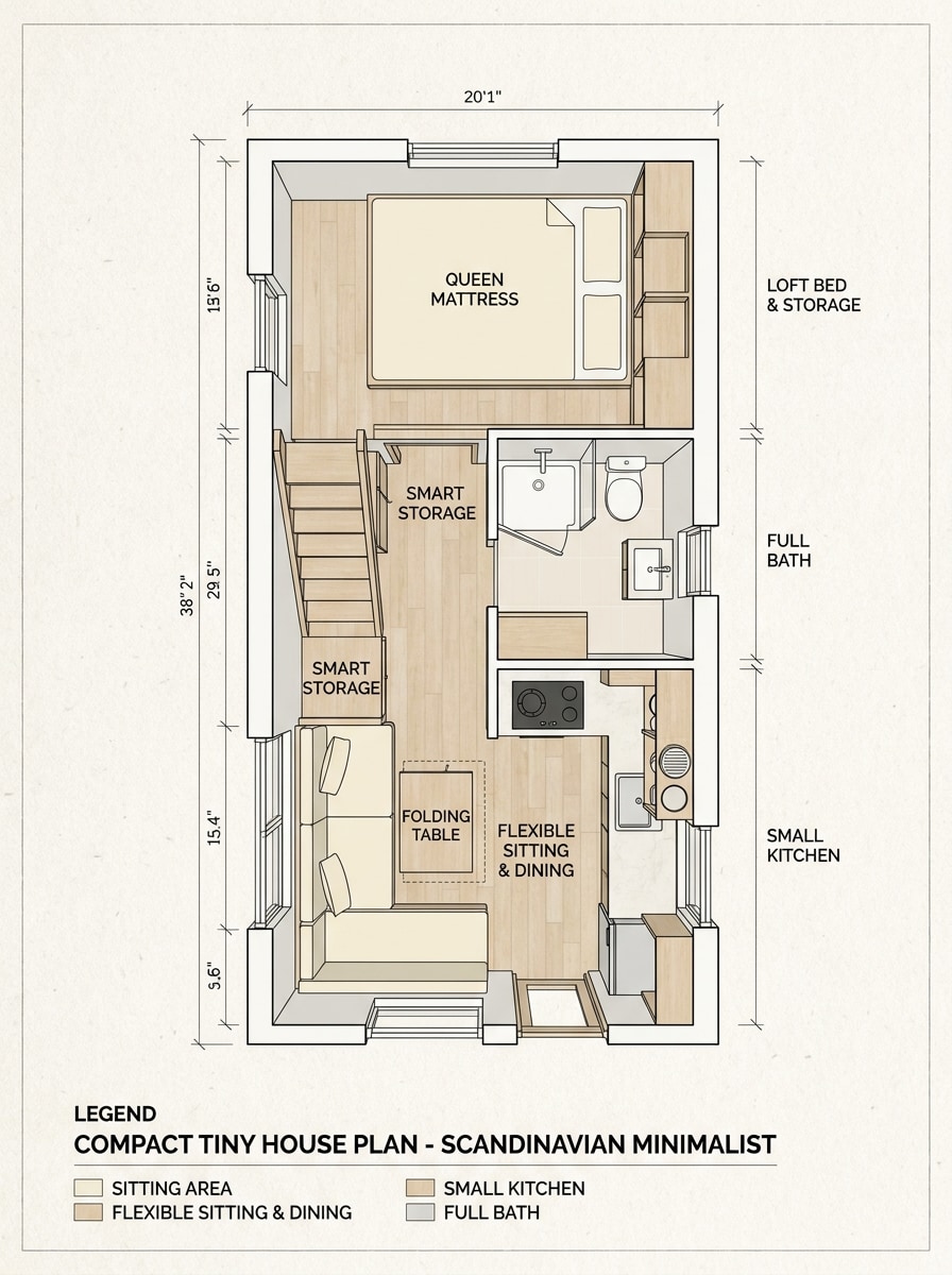 Tiny House Layout