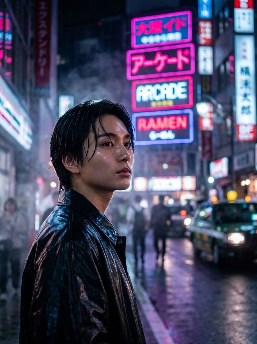 Tokyo Night Portrait