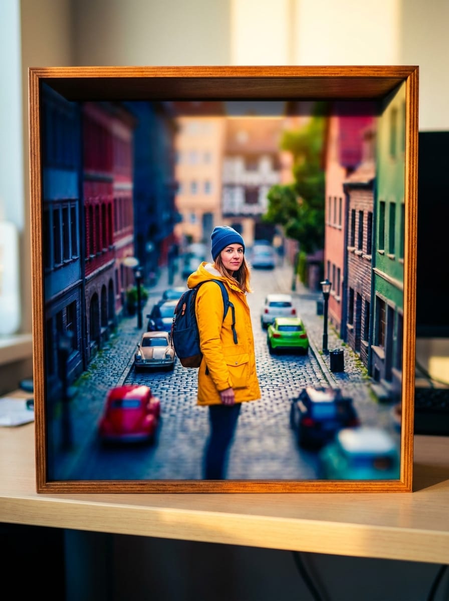Toy Town Portrait