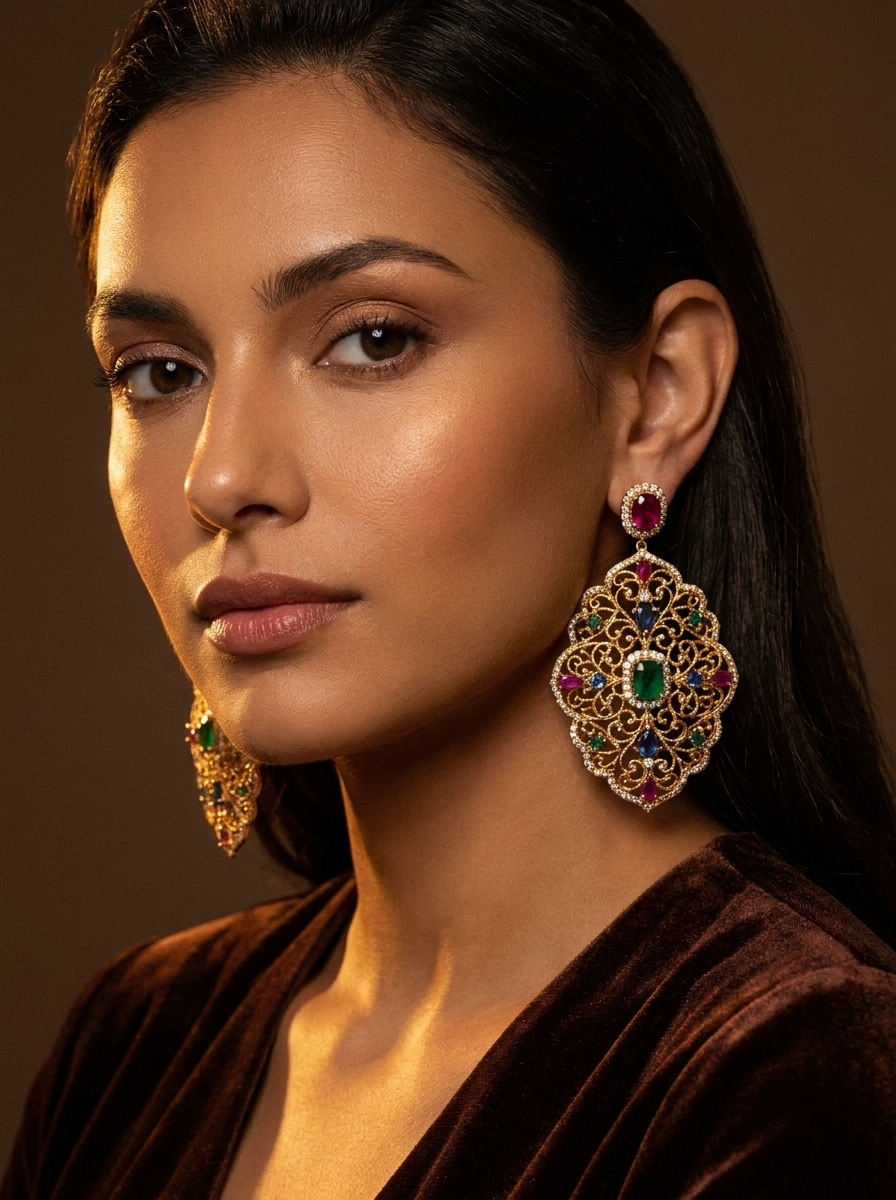 Traditional Festive Earrings