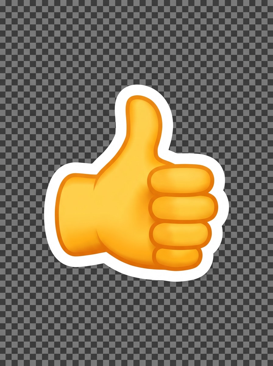 Transparent Sticker Emoji