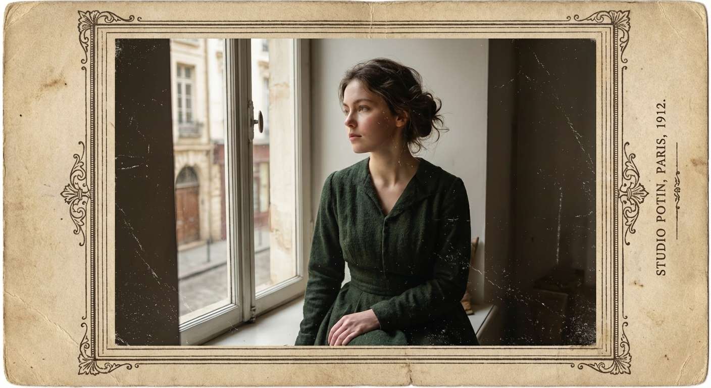 Portrait after natural AI colorization