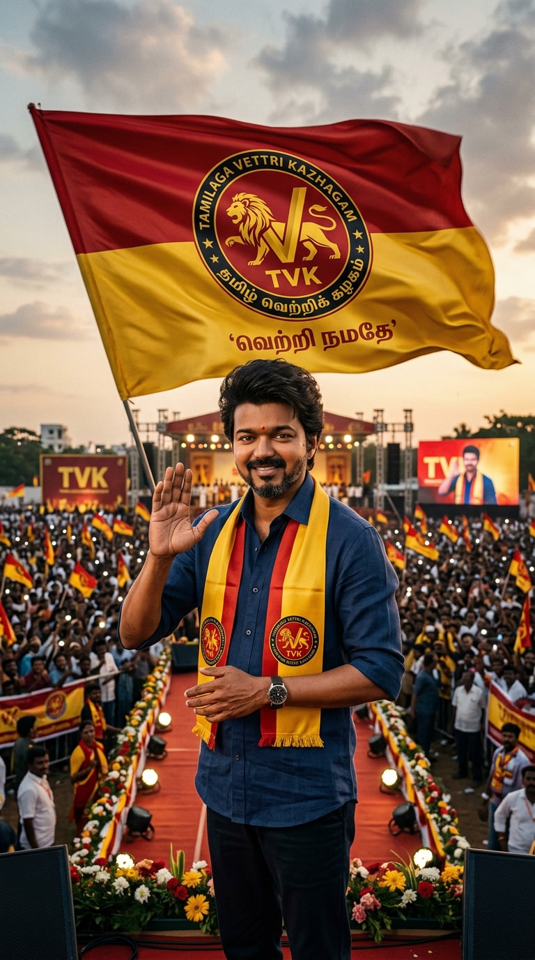 TVK Vijay Prompt Example 11