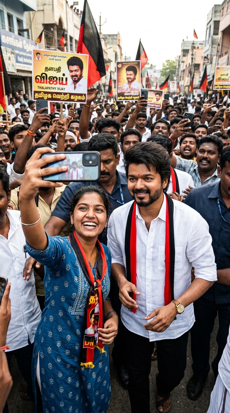 Campaign Walk Selfie