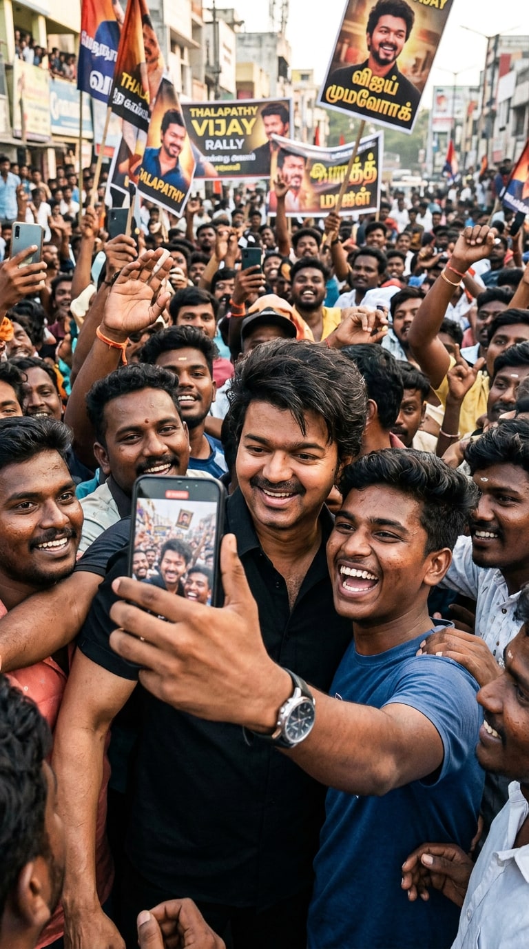 Happy Supporter Selfie