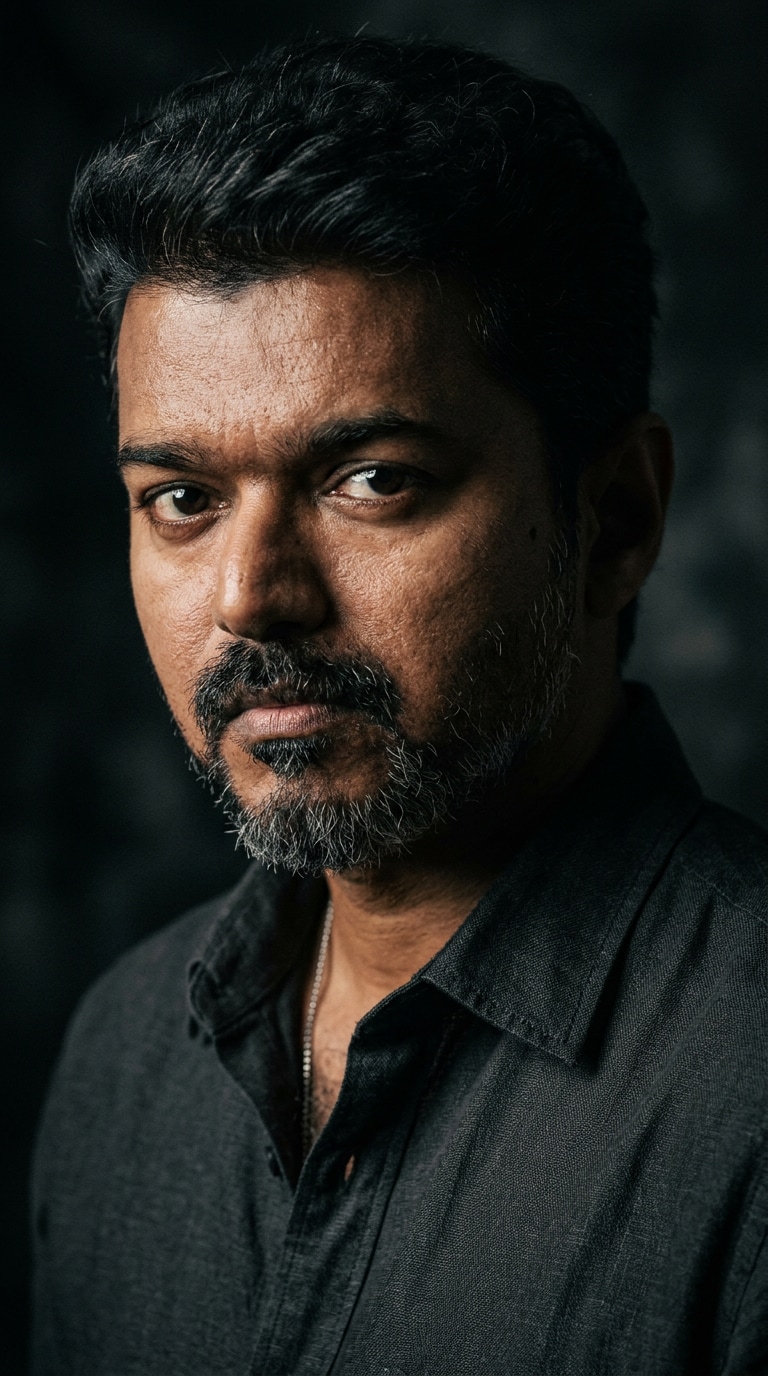 Dramatic Close Portrait