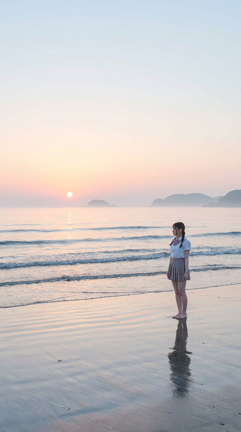 海の日AI画像生成の作例