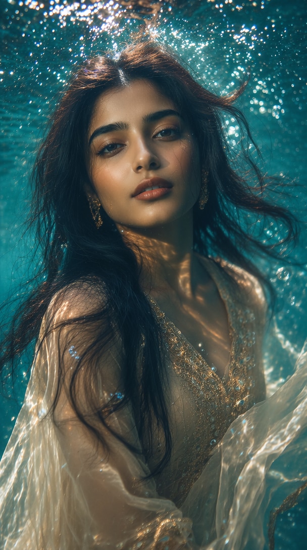 Romantic Underwater Beauty Prompt