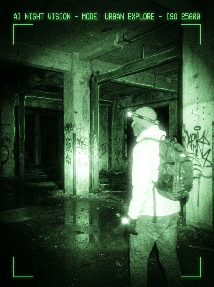 Urban Exploration Night Vision