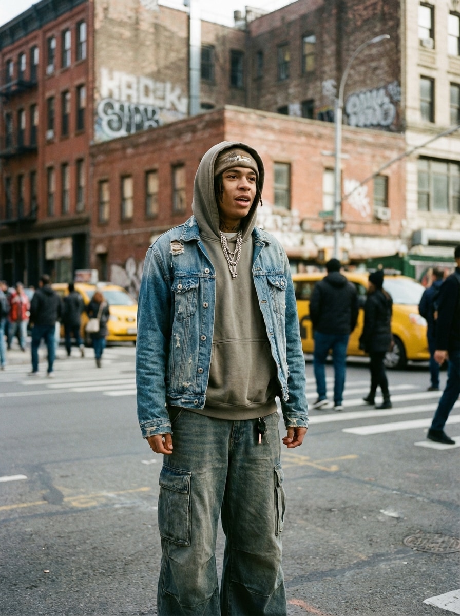 Urban Street Fashion Portrait