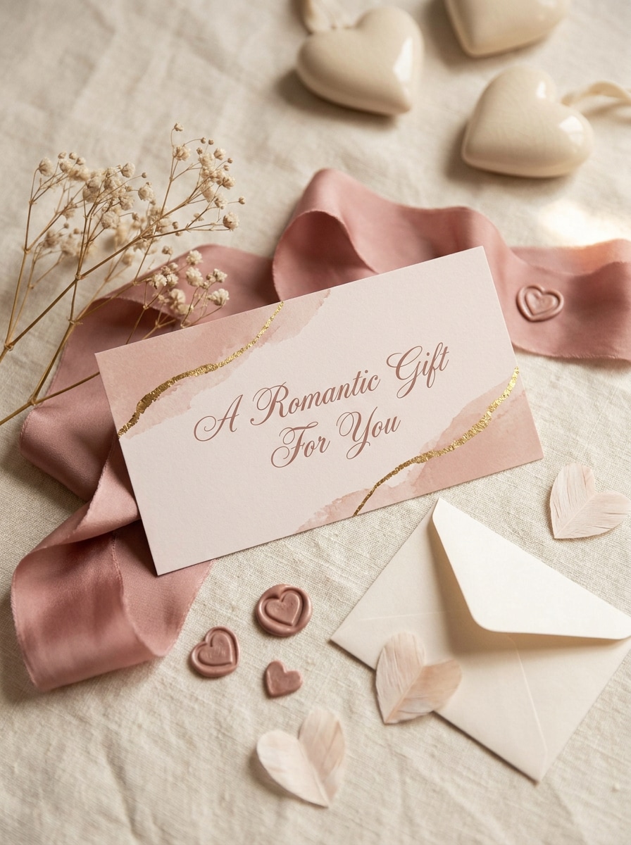 Valentine Gift Certificate Scene