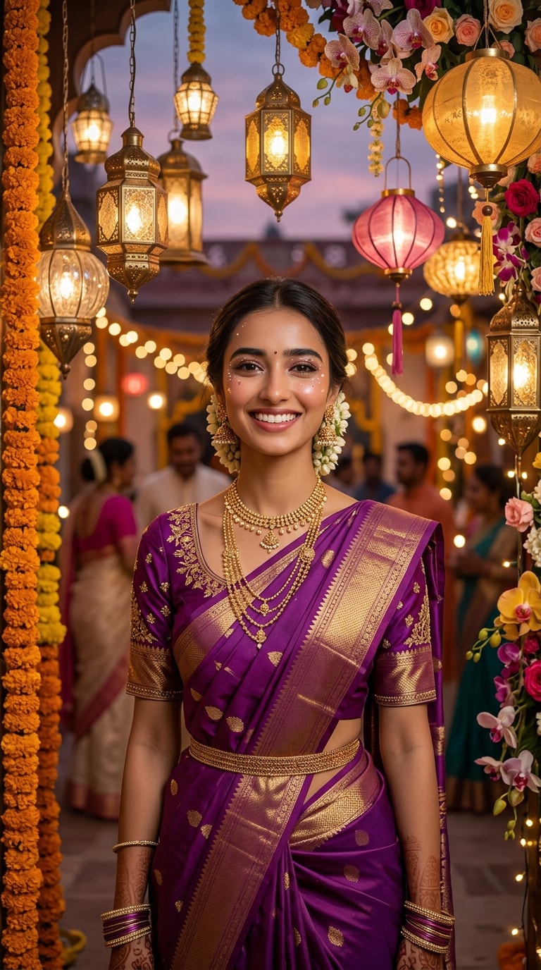 Instagram Reel Style Vat Savitri Festival AI Portrait