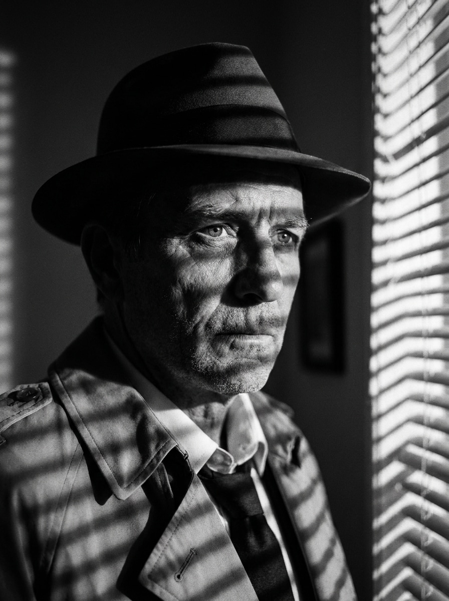 Venetian Blind Shadow Noir