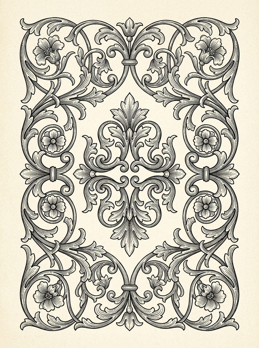 Victorian Scrollwork