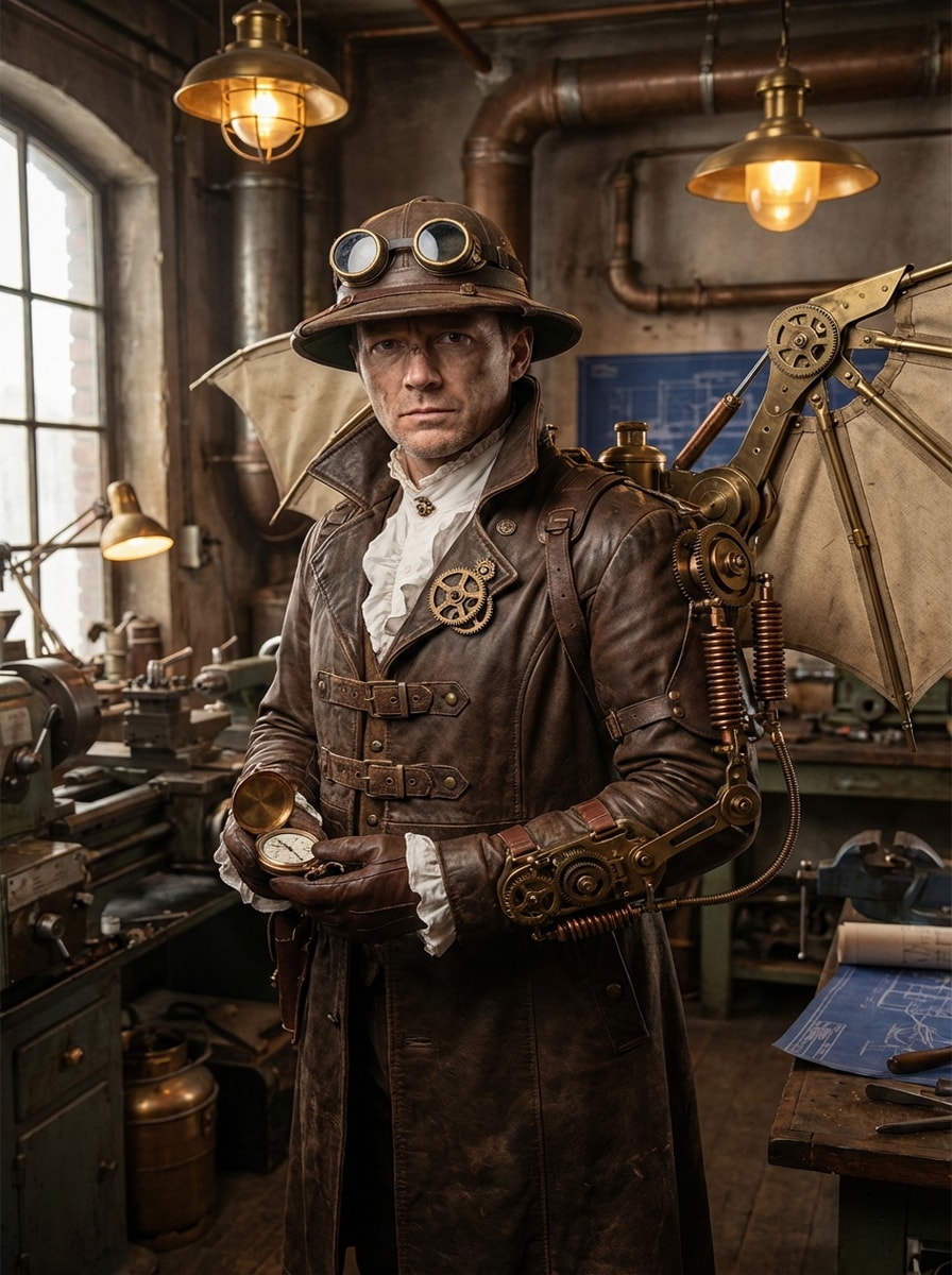 Victorian Steampunk Explorer