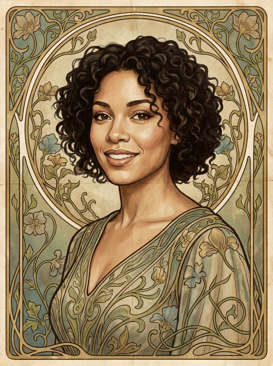 Vine Ornament Portrait