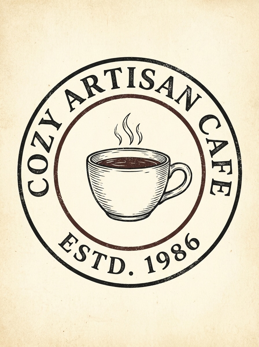 Vintage Badge Cafe