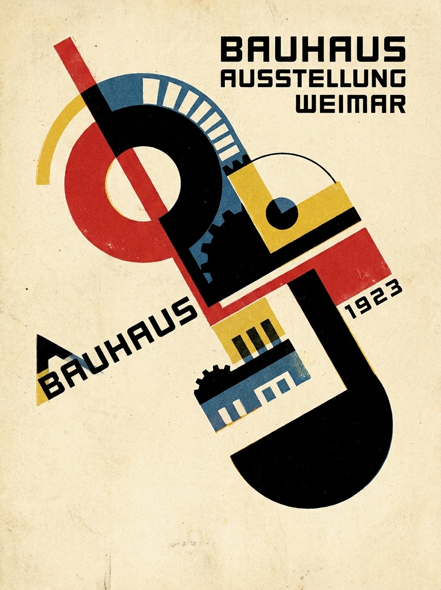 Vintage Bauhaus Print