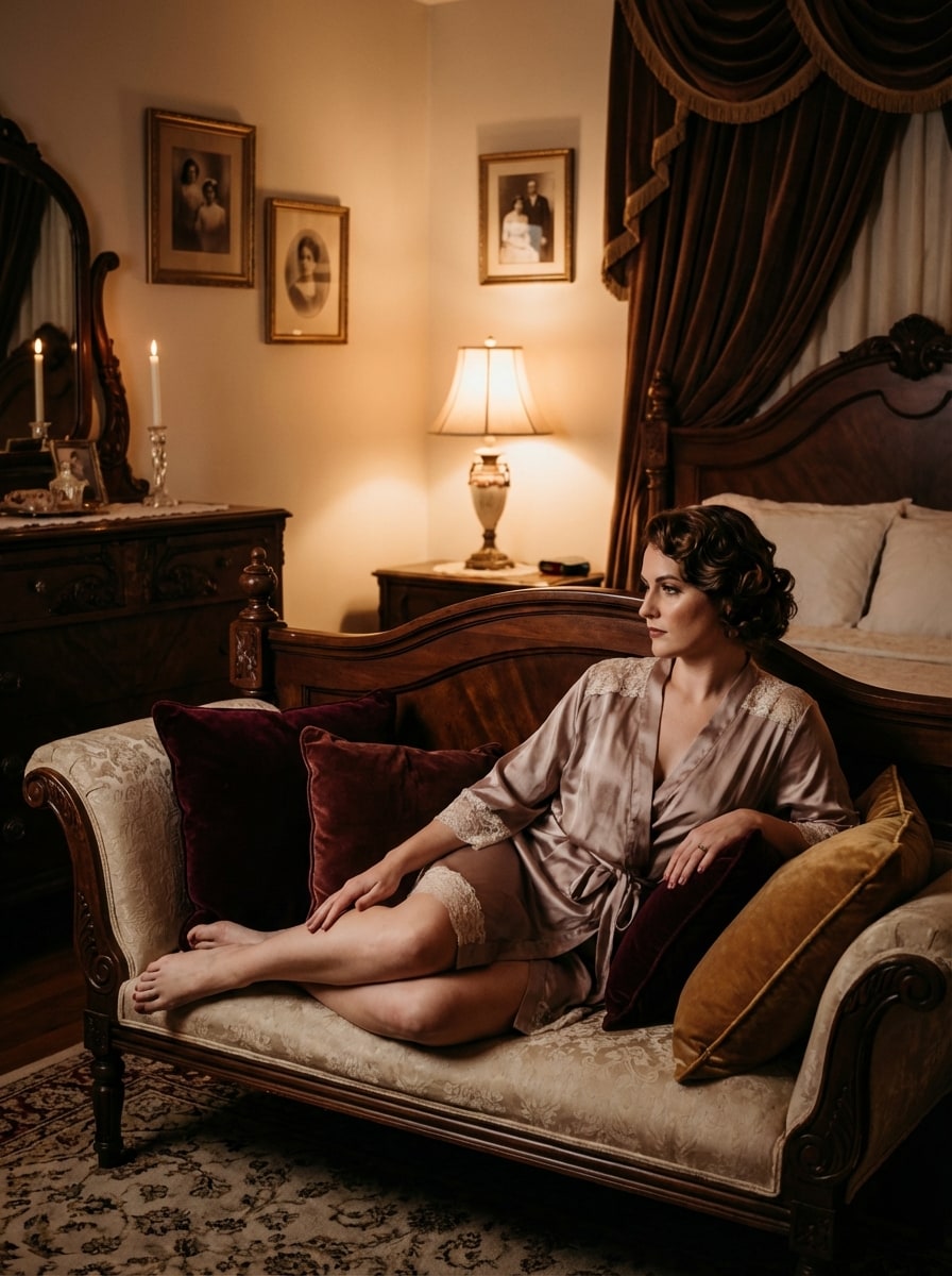 Vintage Bedroom Glamour