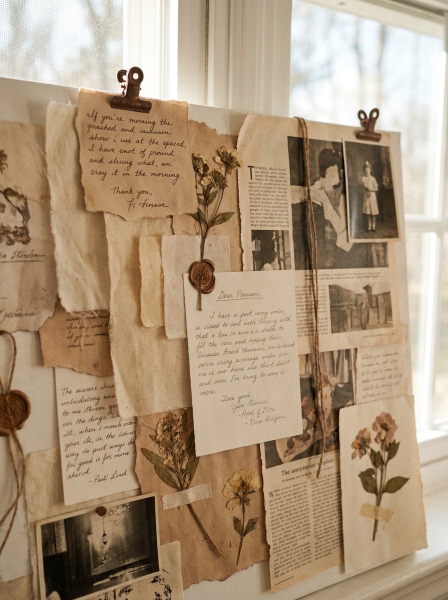 Vintage Editorial Scrapbook