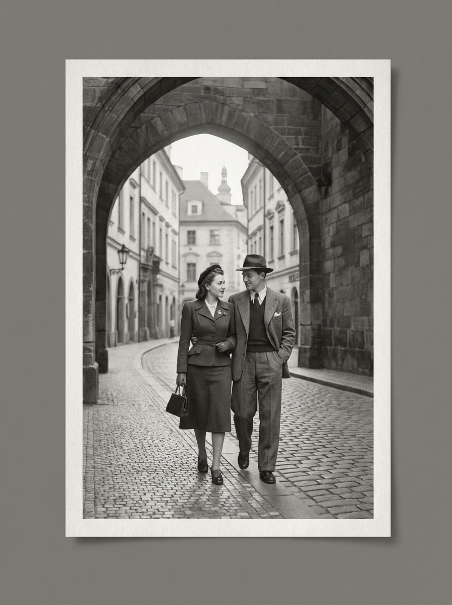 Vintage Film Greyscale