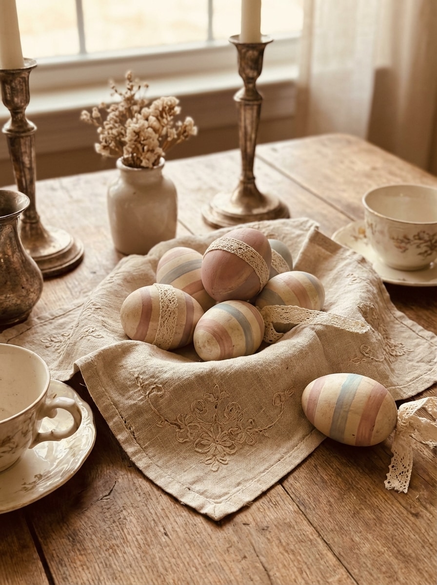 Vintage Lace Eggs