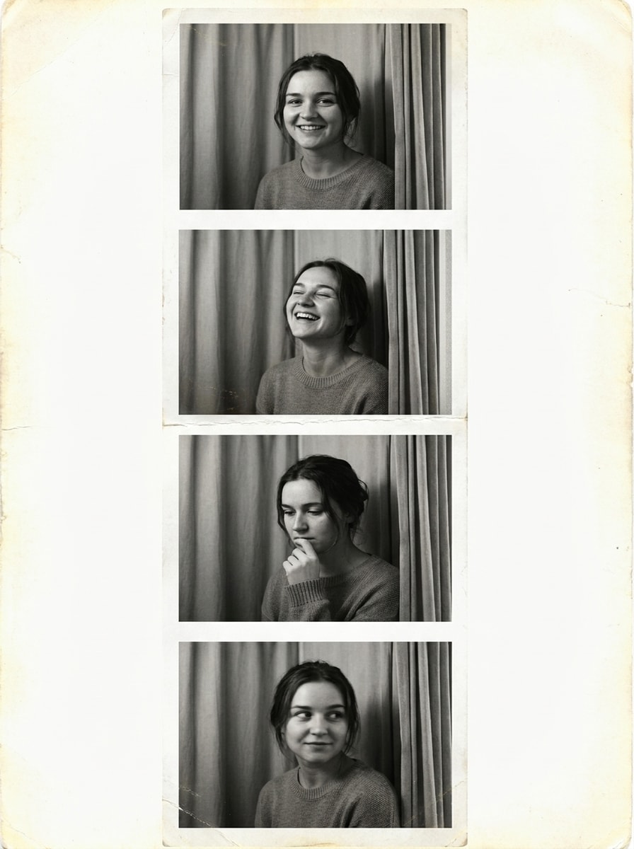 Vintage Photo Booth Filter After