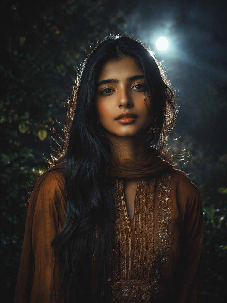 Dark Garden Flash Glow viral lofi dusk prompt