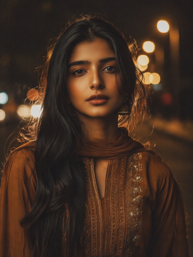Romantic Streetlight Dusk viral lofi dusk prompt
