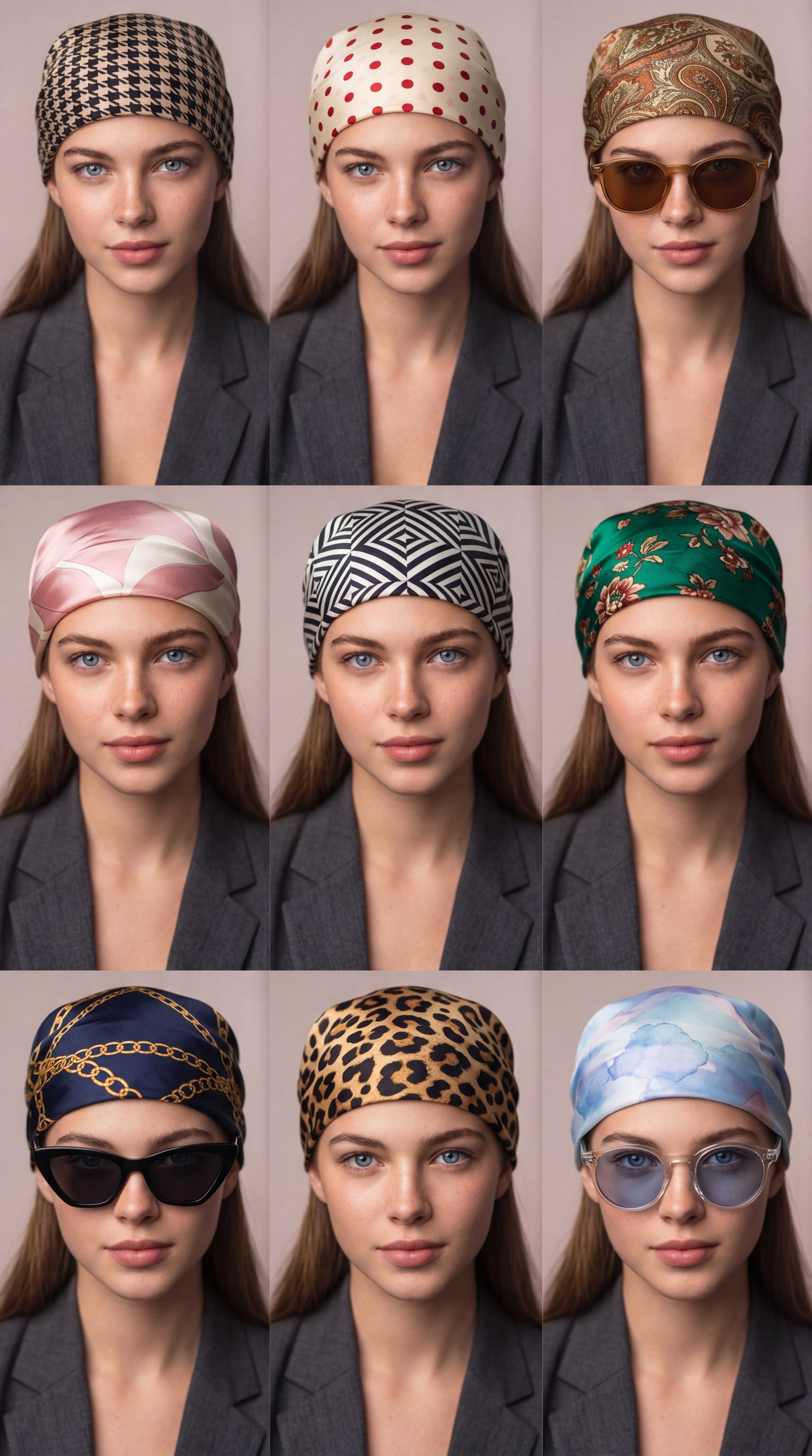 Virtual bandana try-on example 1