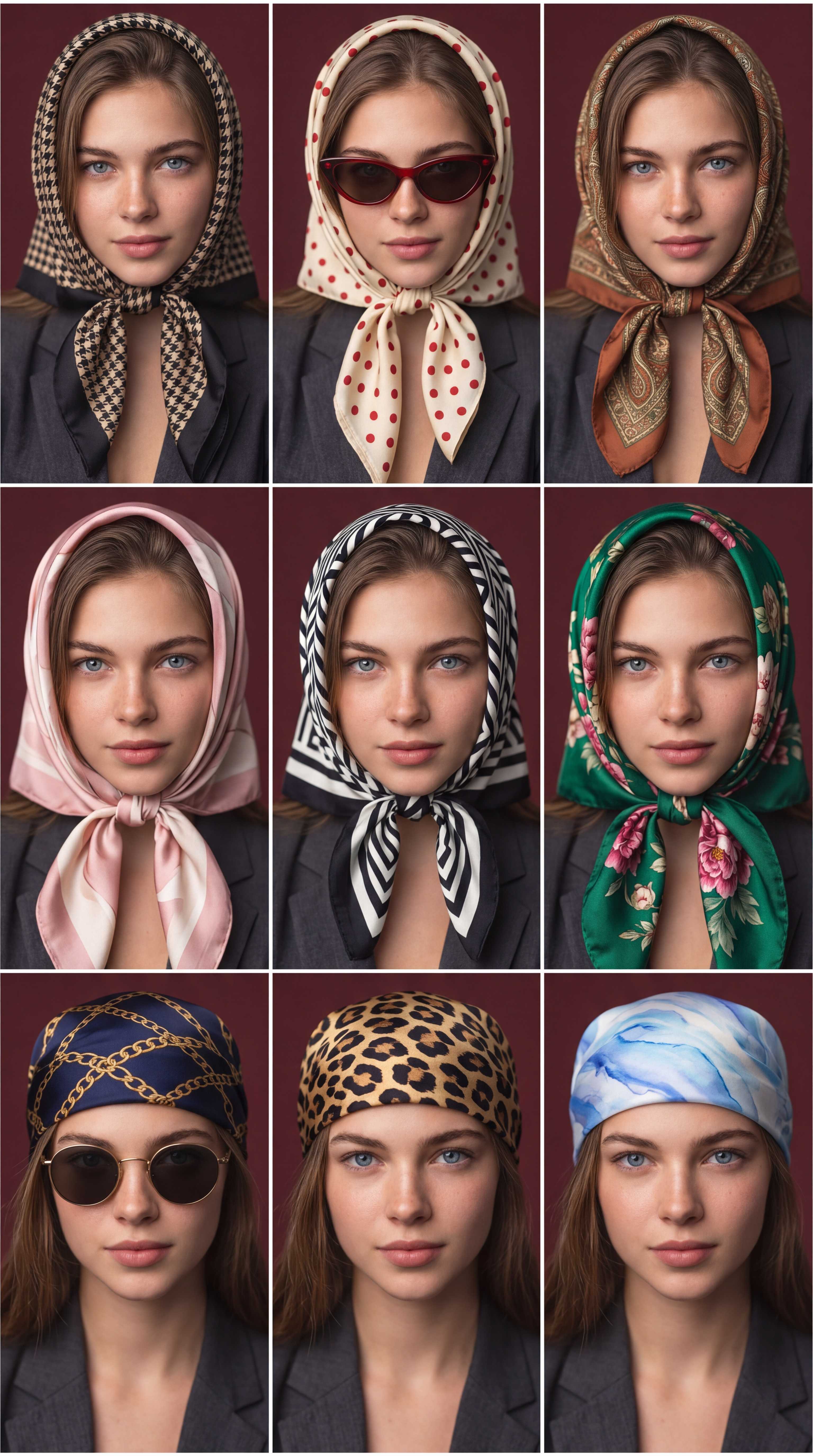 Virtual bandana try-on example 2