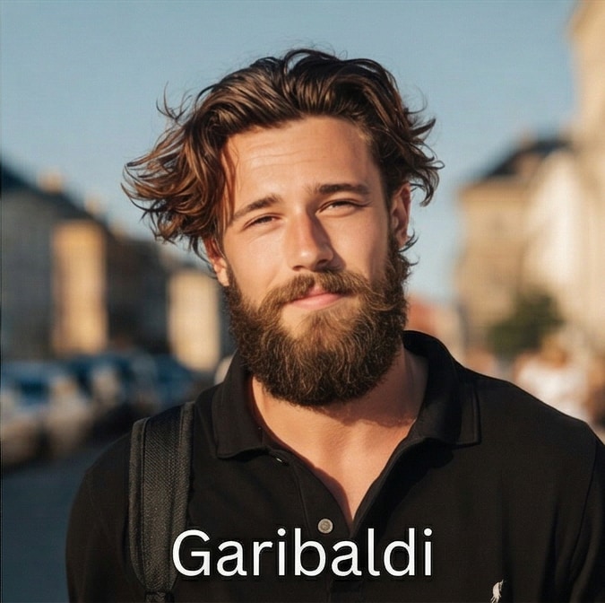 Virtual beard try-on - Garibaldi Beard
