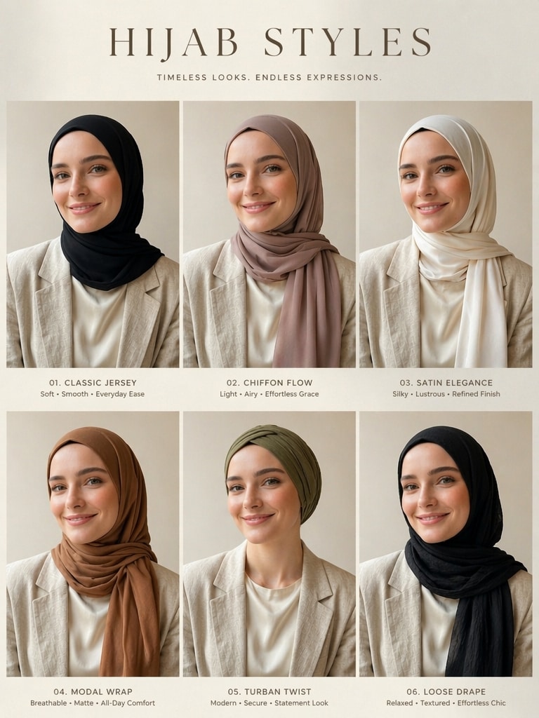 Virtual hijab try-on example 2
