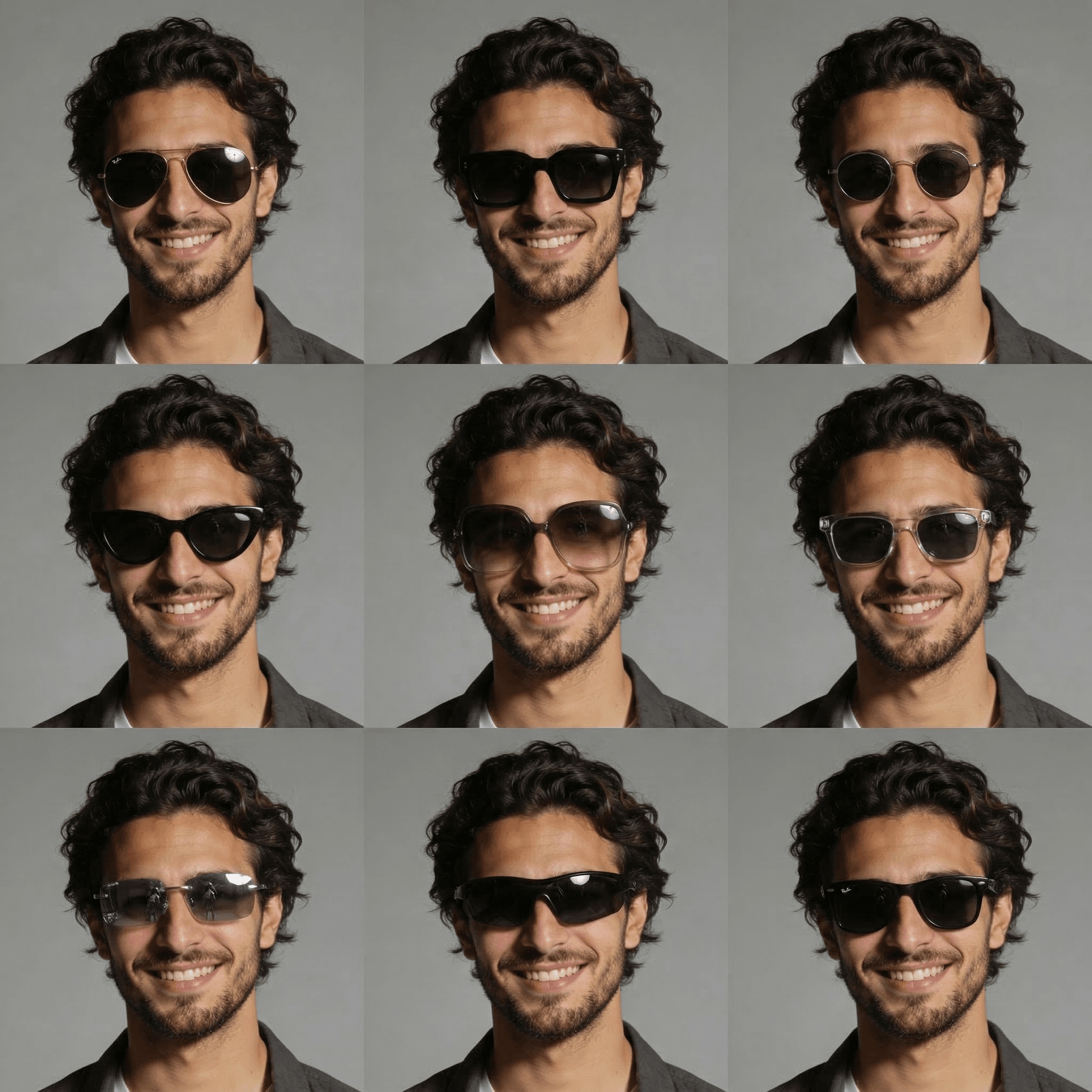 Virtual Sunglasses Try-On