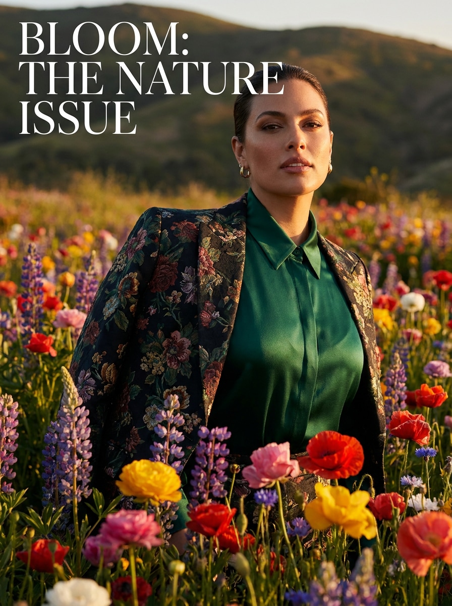 Vivid Bloom Editorial