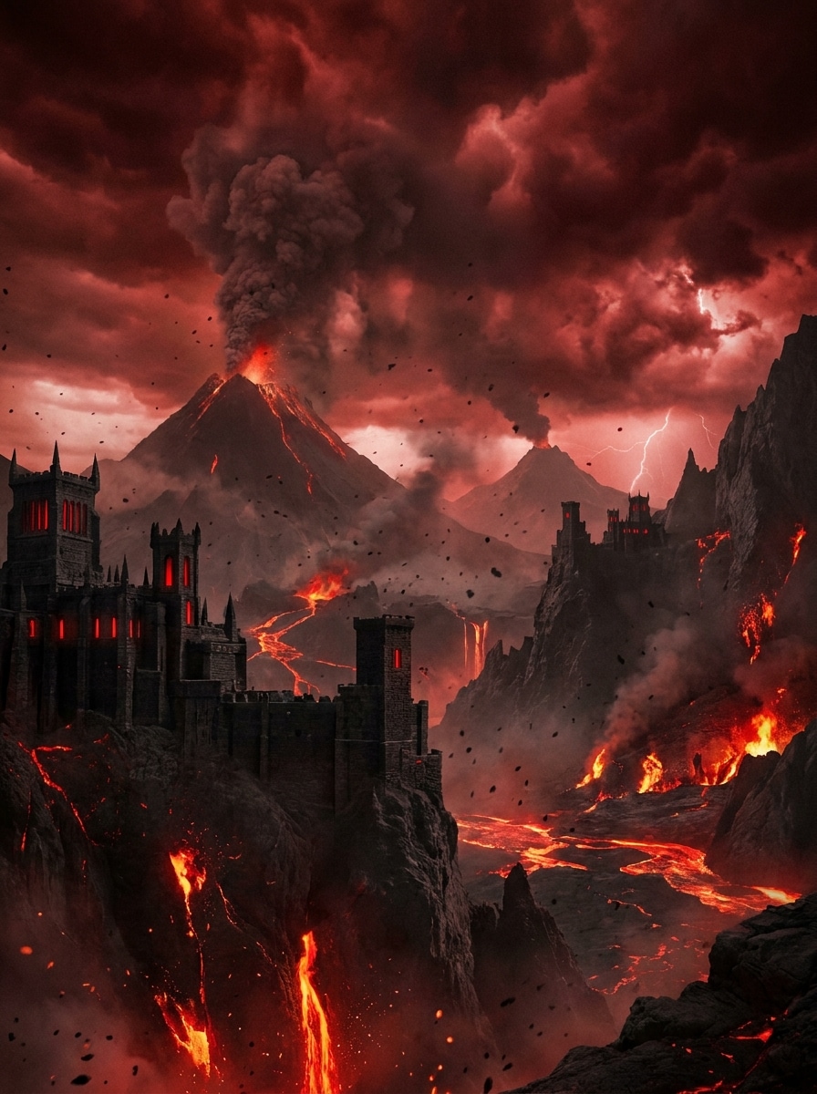Volcanic Dark Realm