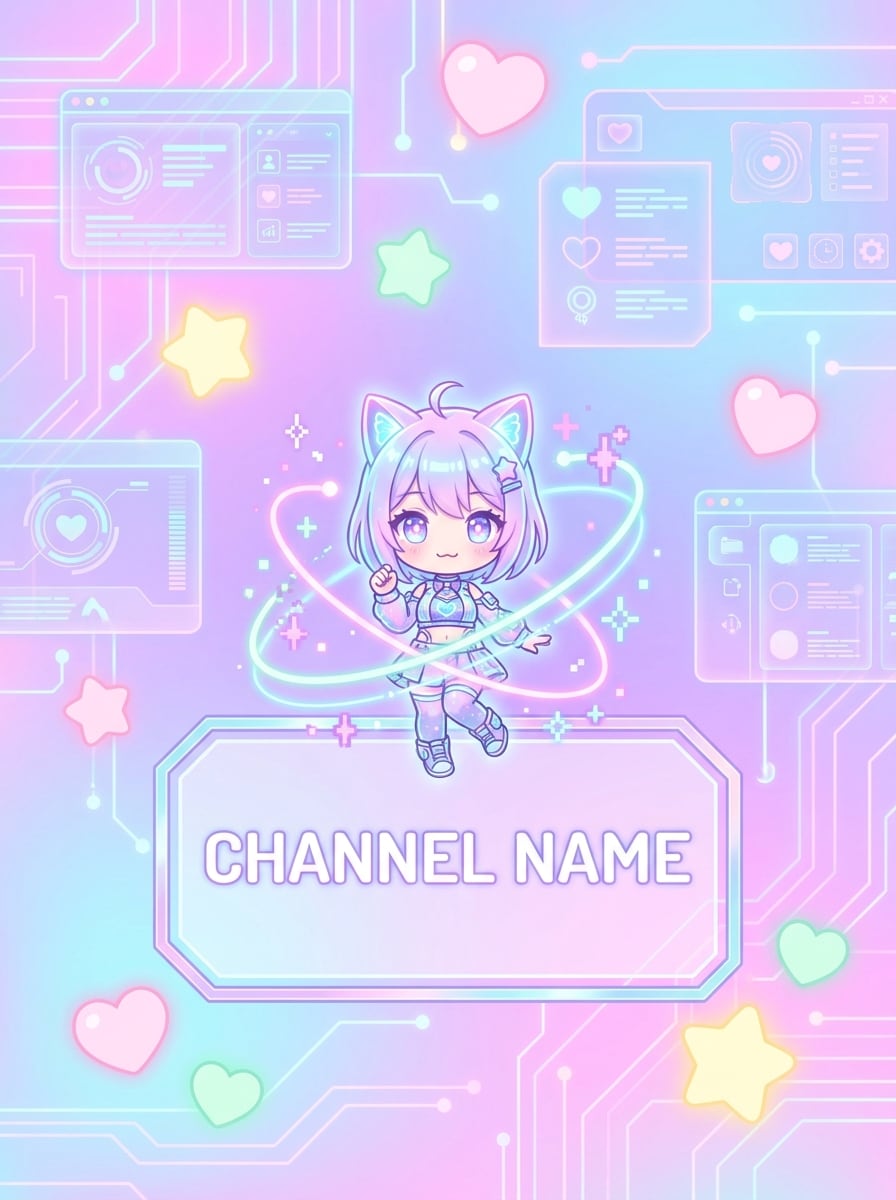 VTuber Inspired Banner