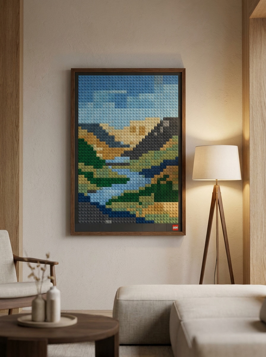 Wall Art Brick Poster
