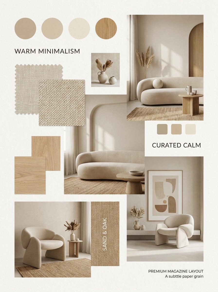 Warm Minimalist Interior