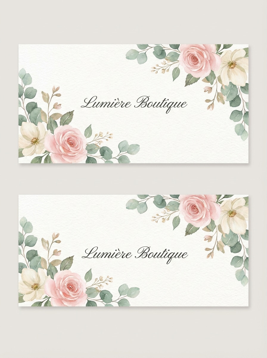 Watercolor Floral Aesthetic