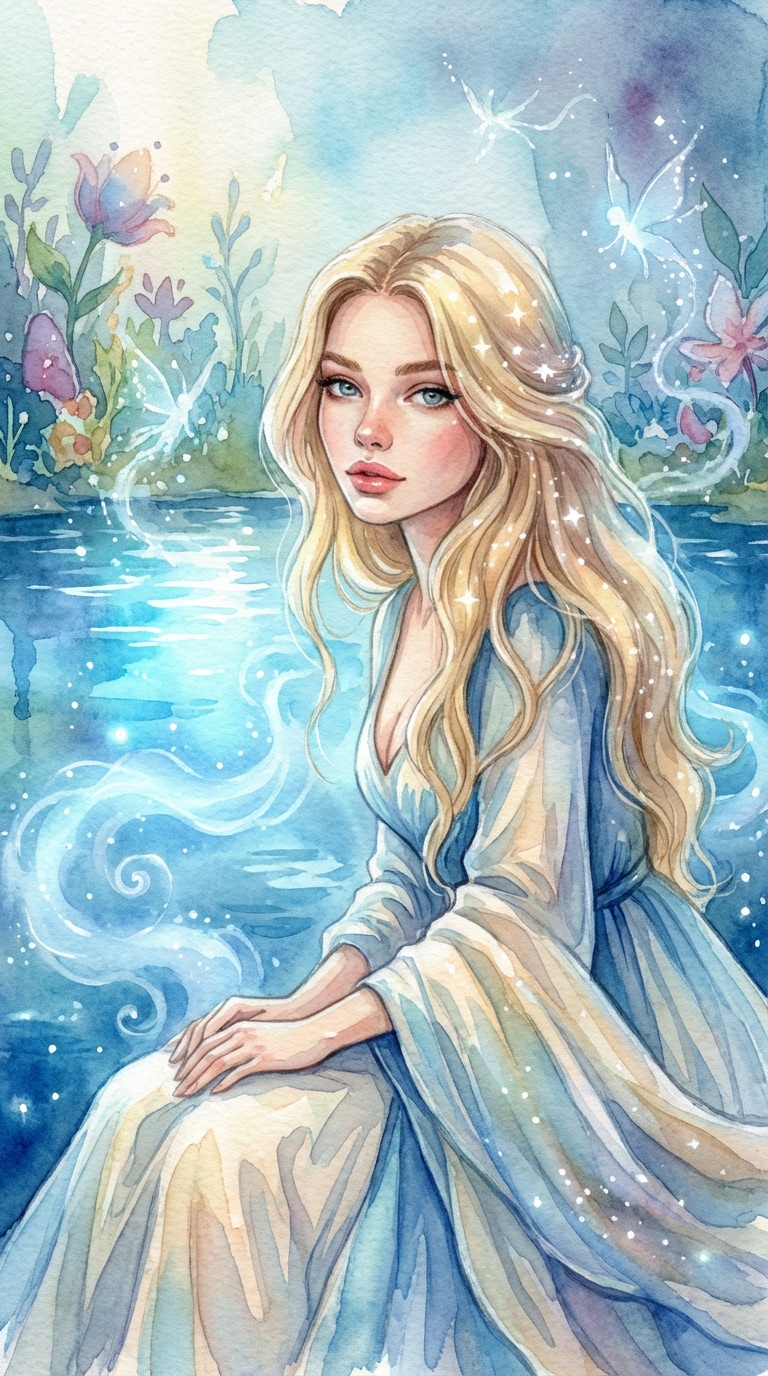 16 Enchanted Lake Dream - Fantasy Prompt