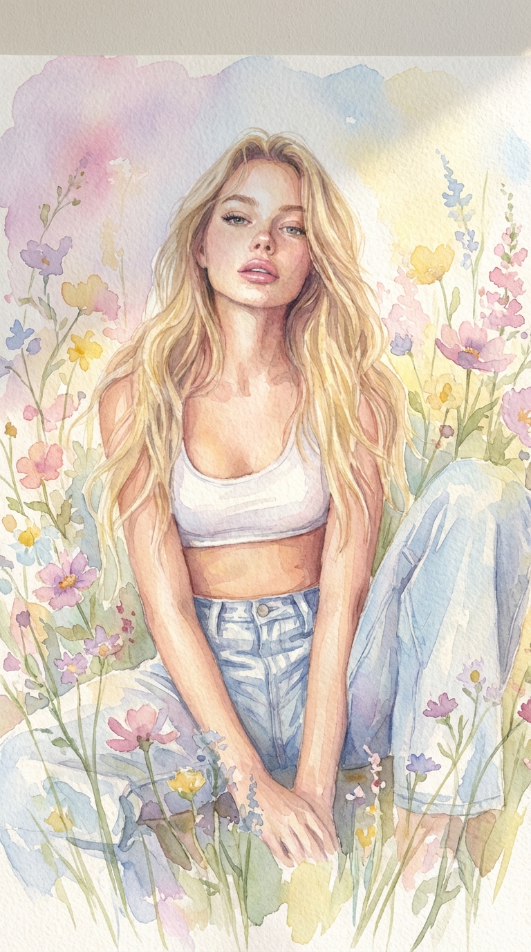 Watercolor Prompt ChatGPT hero image 2