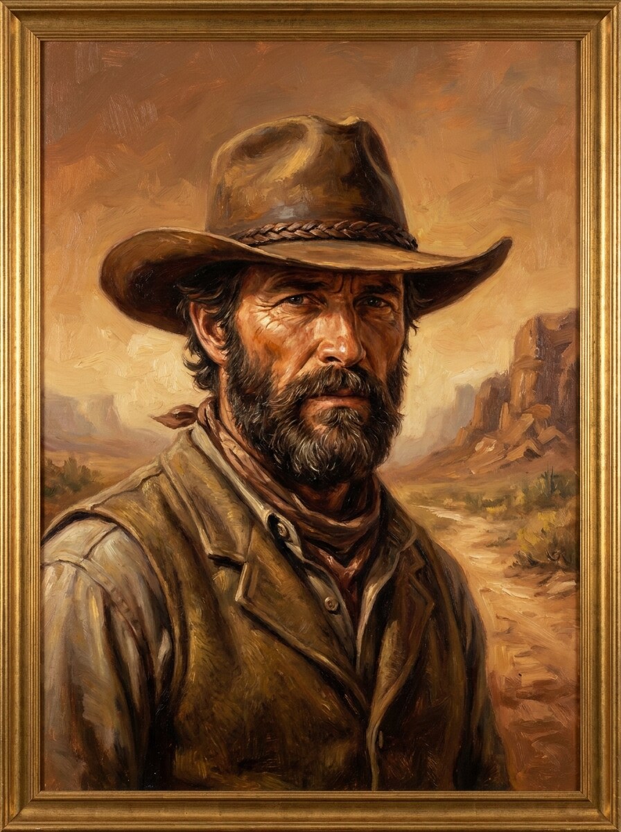 Western Oil Painting