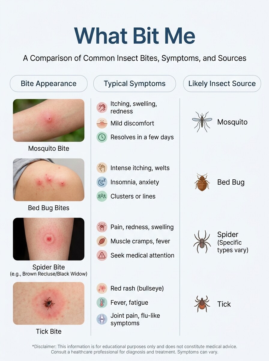 What Bit Me Chart