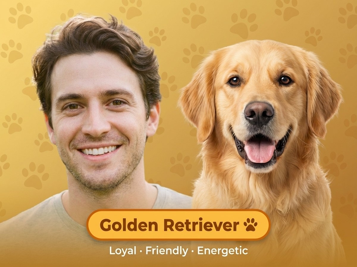 After result for The Golden Retriever Match