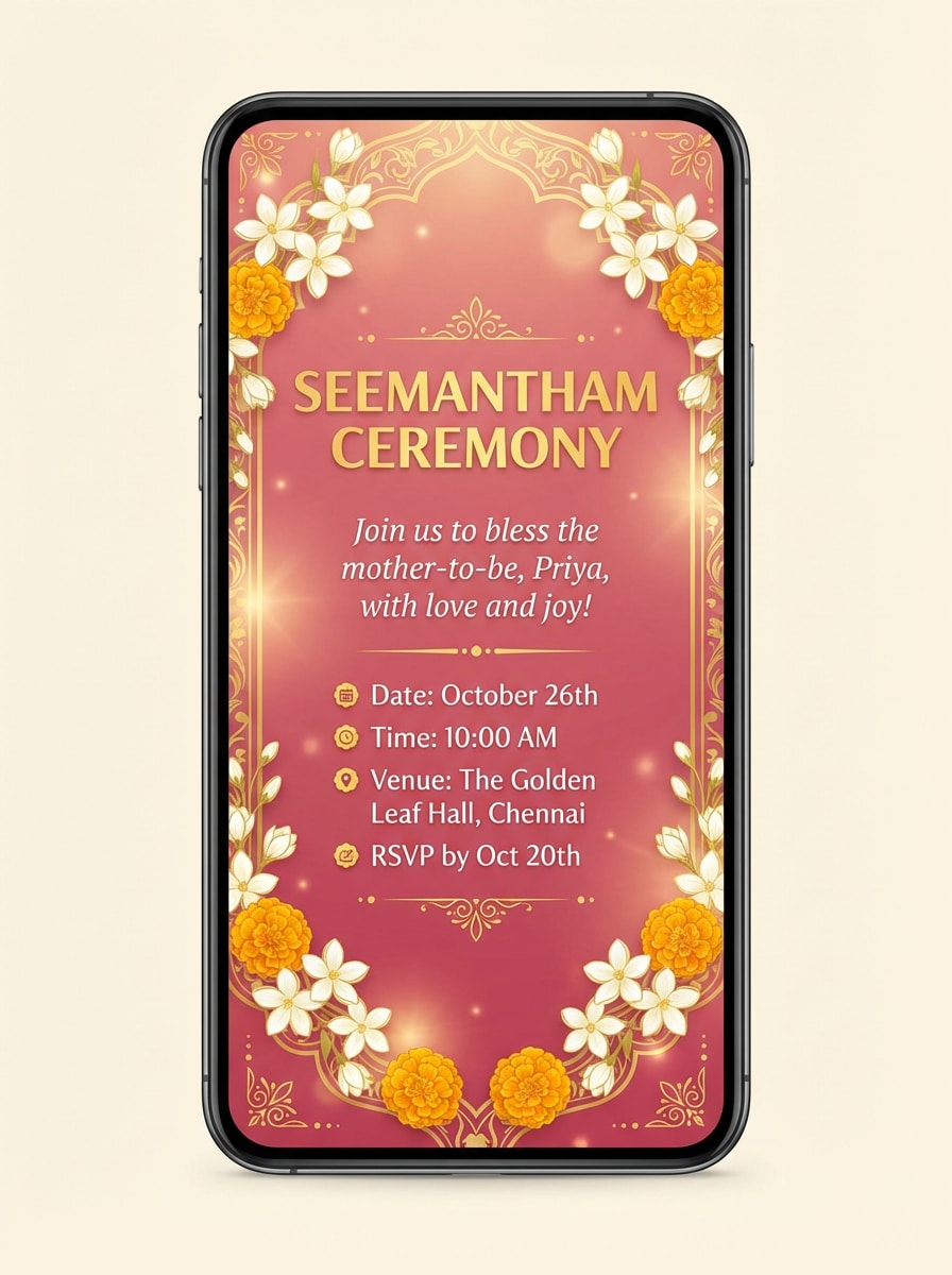 WhatsApp Ready Portrait Invite