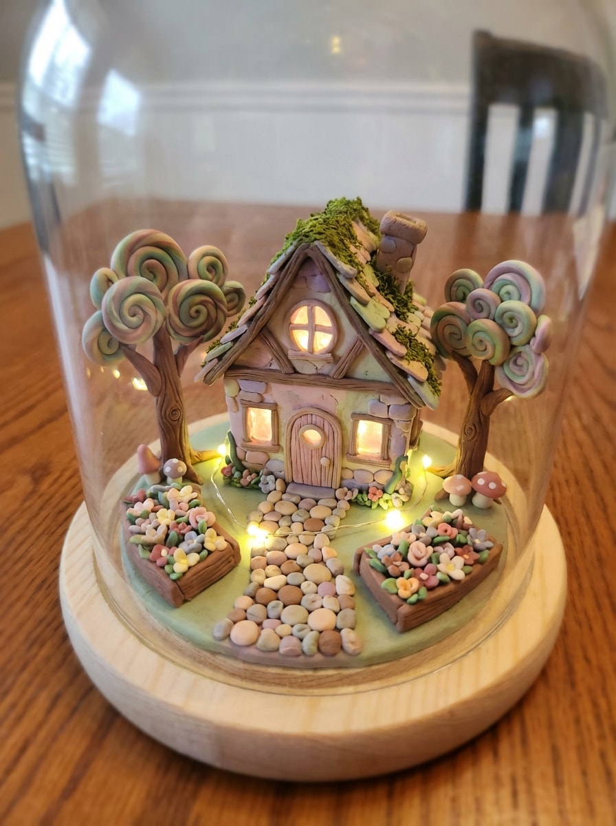 Whimsical Clay Cottage