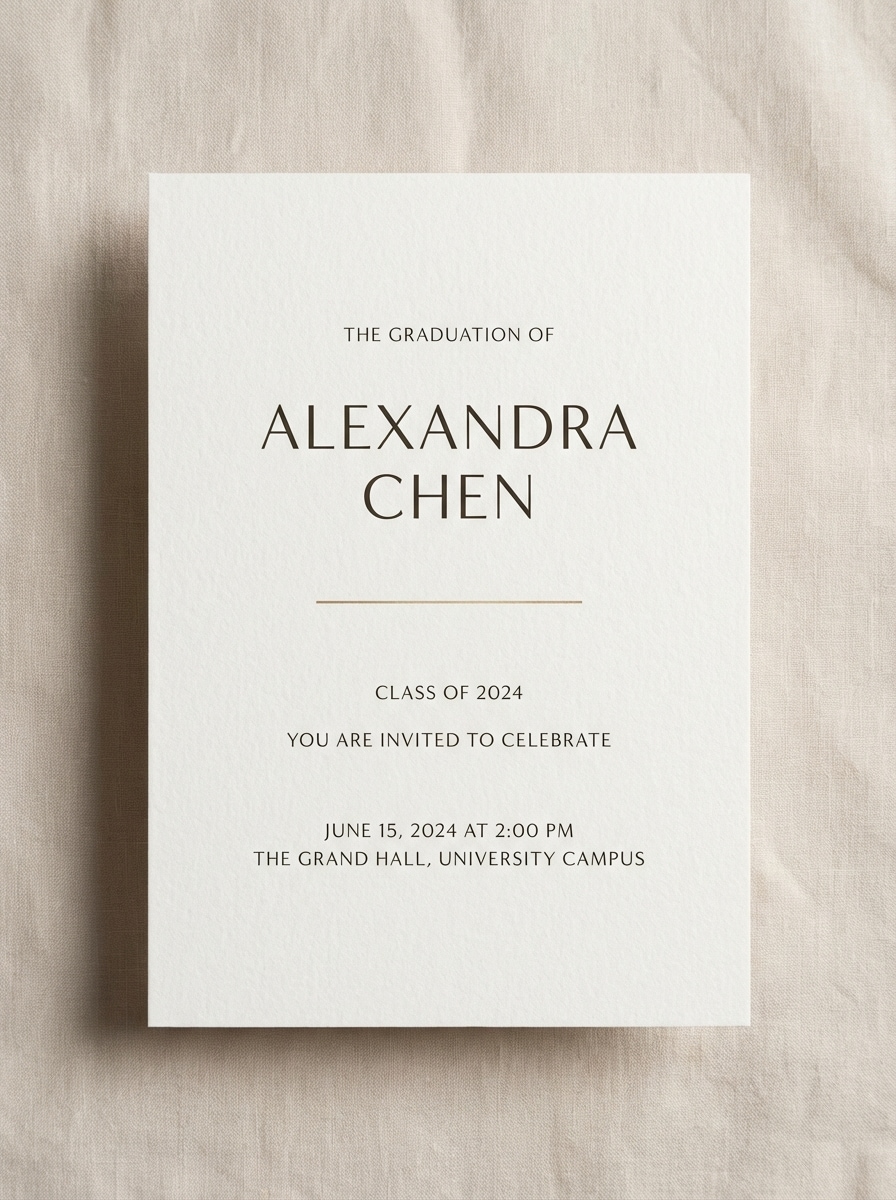 White and Champagne Minimal