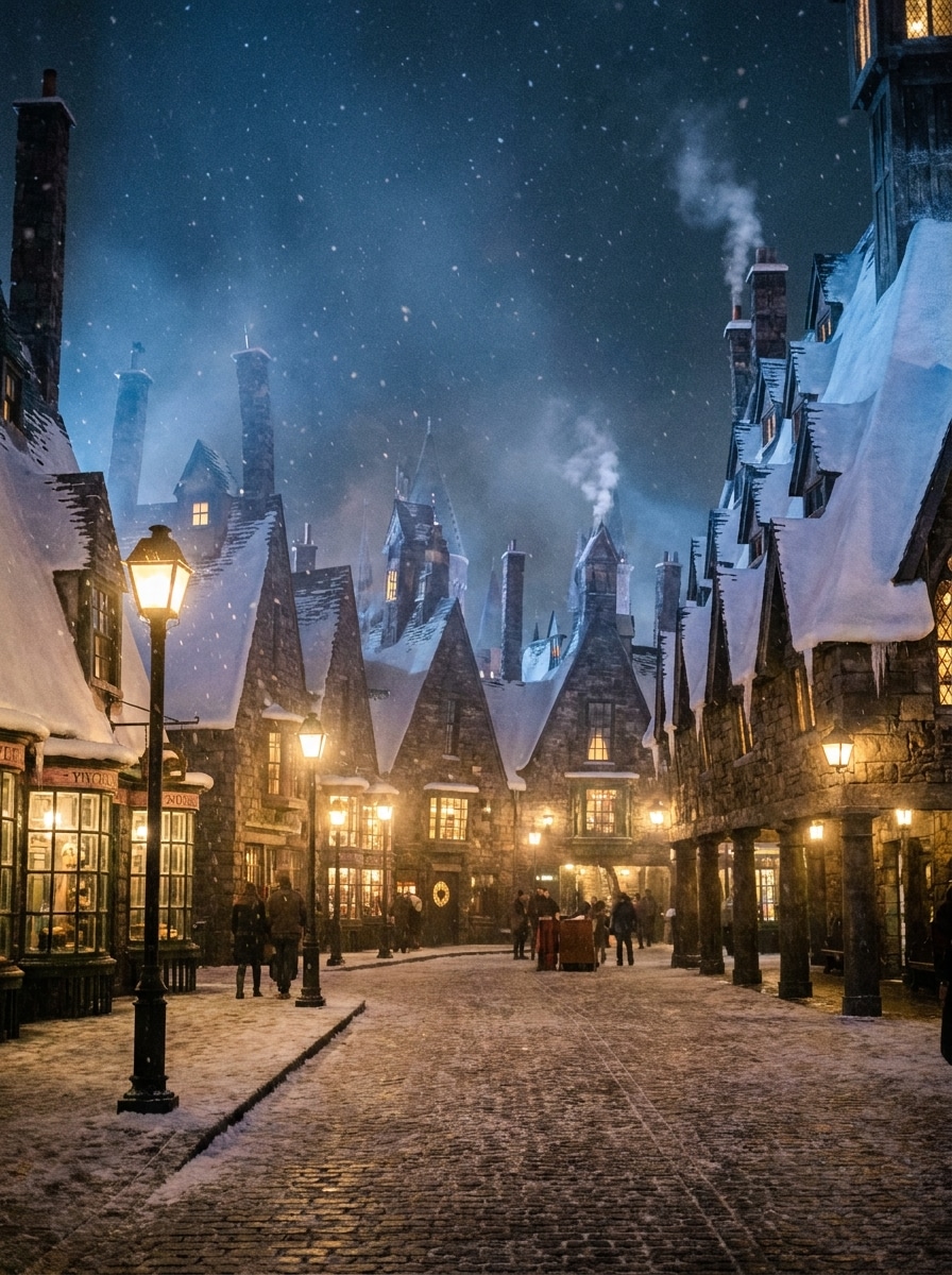 Winter Lantern Village